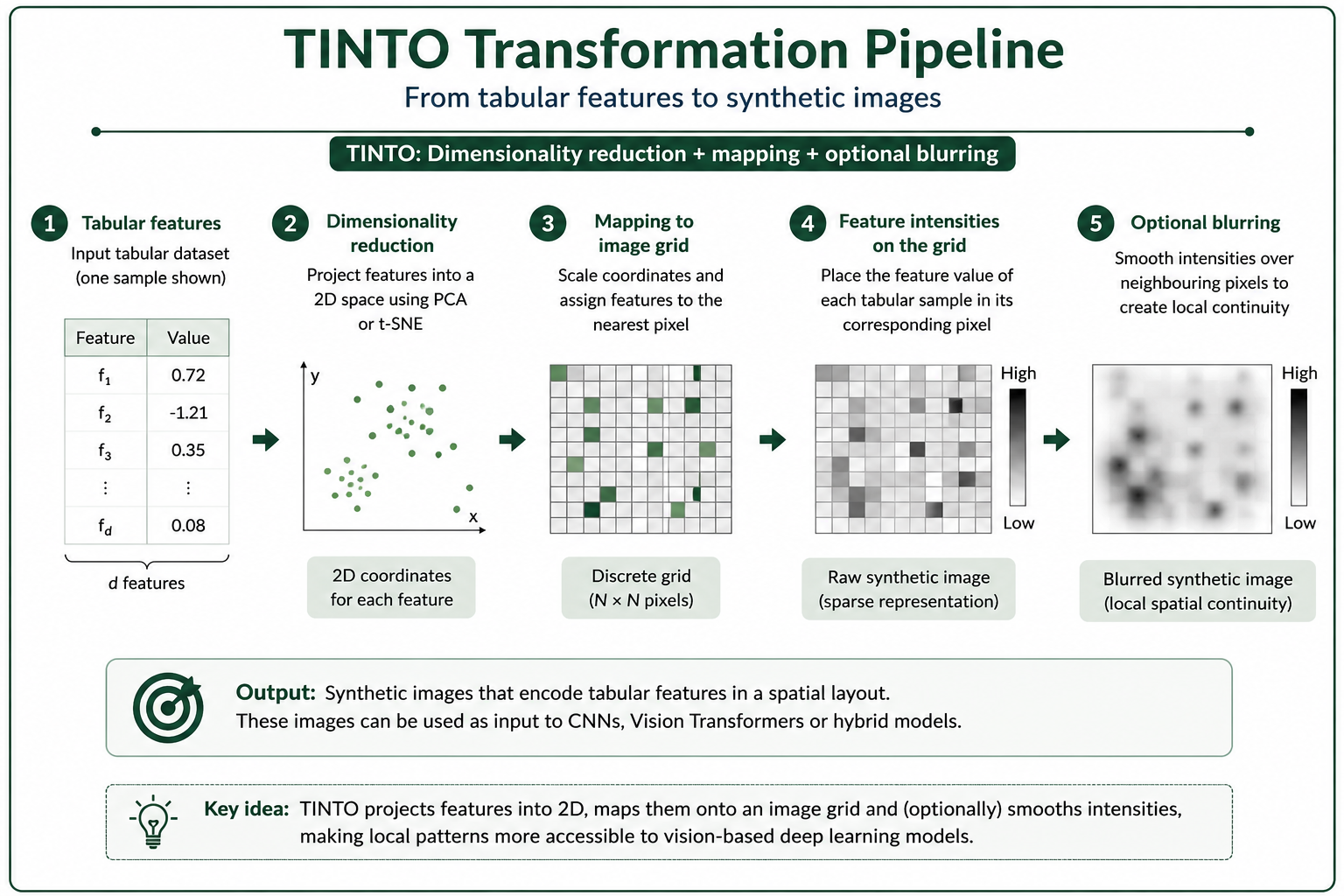 TINTO transformation pipeline